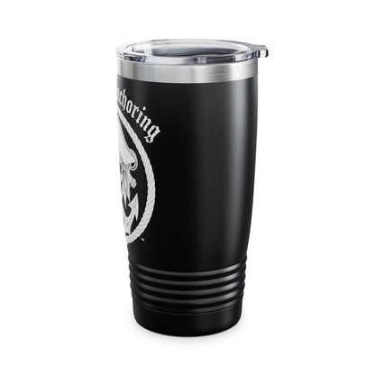 Sons of Anchoring 20oz Stainless Steel Tumbler — Pirate Skull Anchor Travel Mug