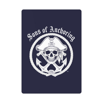 "Sons of Anchoring" Pirate Skull Poker Cards