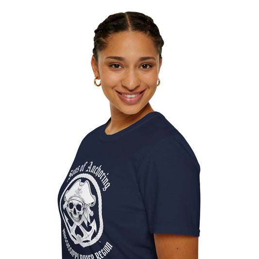 "Sons of Anchoring Pirate" Skull T-Shirt — Mississippi River Region Nautical Tee