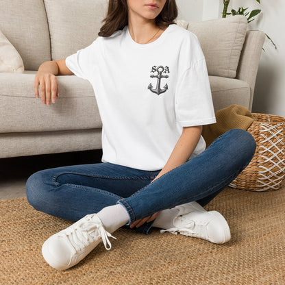 Unisex Softstyle Official Club Biker Style T-Shirt - White