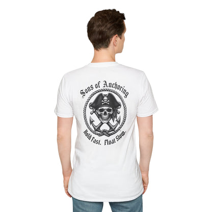 Unisex Softstyle Official Club Biker Style T-Shirt - White
